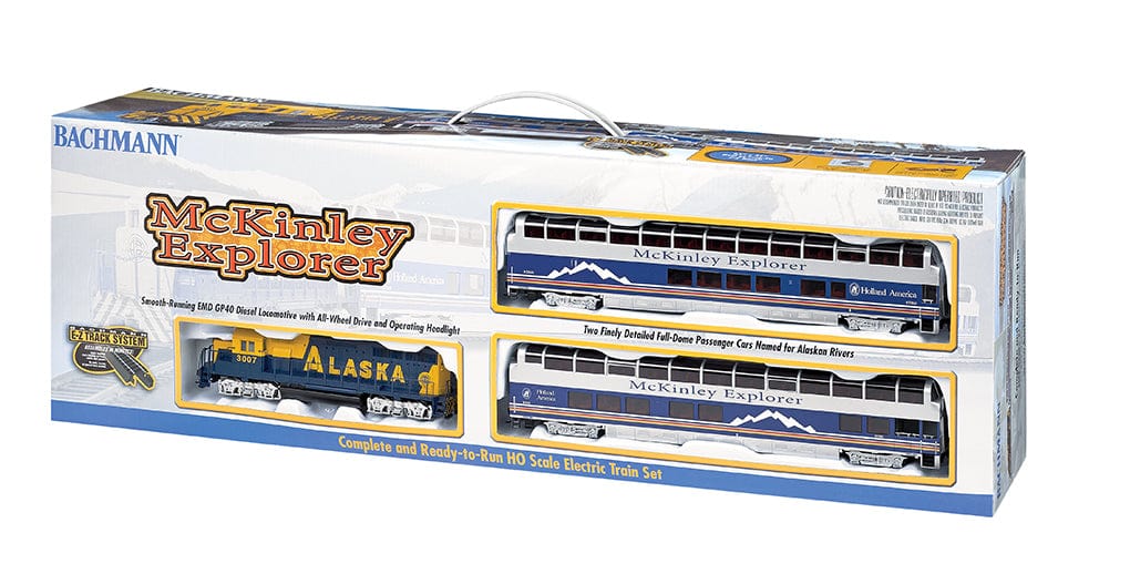 Bachmann 743 HO Mckinley Explorer Train Set
