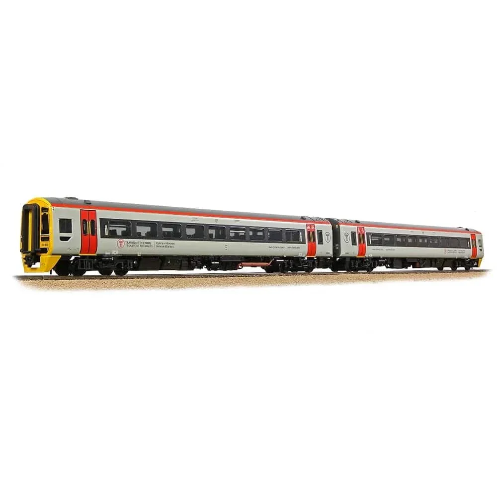 Bachmann Branchline 31-497 OO Scale Class 158 2-Car DMU 158839 Transport for Wales**