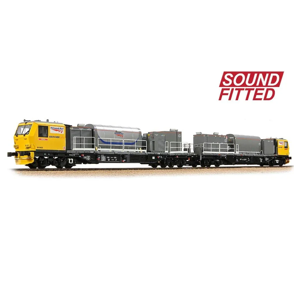 Bachmann Branchline 31-578SF OO Windhoff MPV 2-Car Set Network Rail Yellow - DCC/Sound