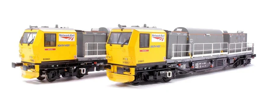 Bachmann Branchline OO 31-578 Windhoff MPV 2-Car Set Network Rail Yellow