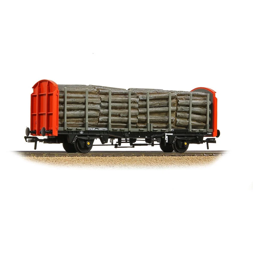 Bachmann Branchline OO Scale BR OTA Timber Wagon BR Railfreight Red [WL]