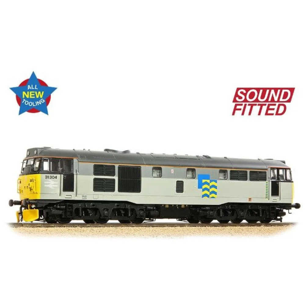 Bachmann Branchline OO Scale Class 31/1 Refurbished 31304 BR Railfreight Petroleum Sector (DCC & Sound)**