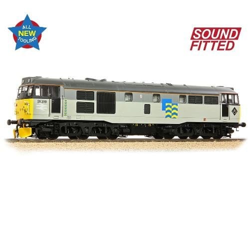 Bachmann Branchline OO Scale Class 31/1 Refurbished 31319 BR Railfreight Petroleum Sector (DCC & Sound)
