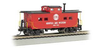 Bachmann HO NE Steel Caboose N&W/Red