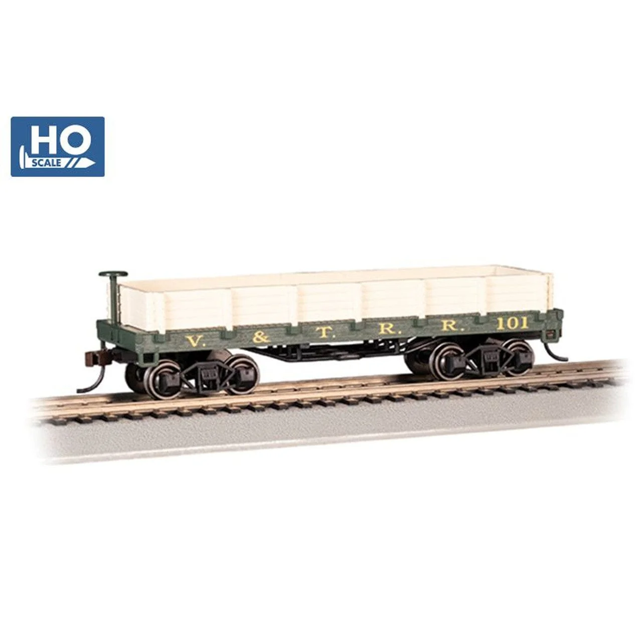 Bachmann HO OLD TIME GONDOLA VIRGINIA & TRUCKEE #101