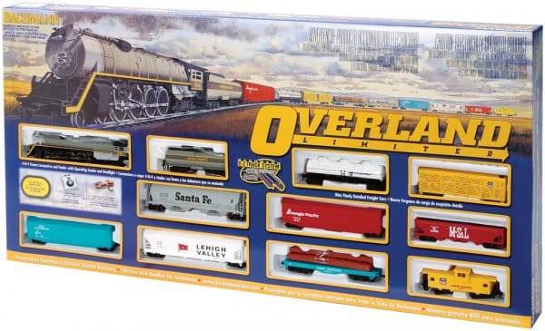 Bachmann HO Scale Overland Limited Train Set [00614]