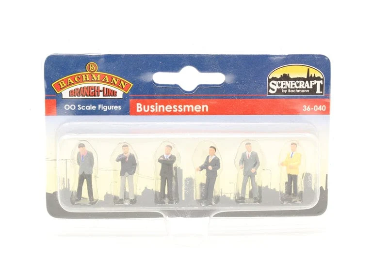 Bachmann OO 36-040 Businessmen Figure Pack - Image 2