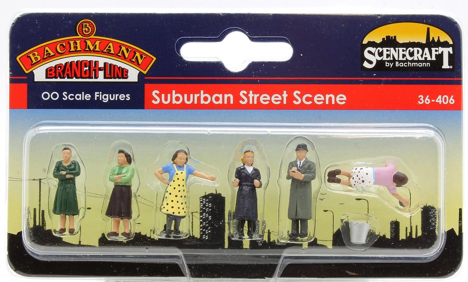 Bachmann OO 36-406 Suburban Street Scene - Image 2