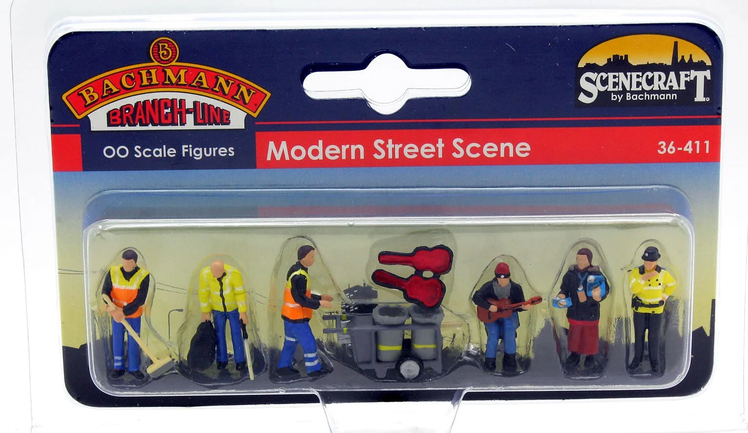 Bachmann OO 36-411 Modern Street Scene Figures - Image 2