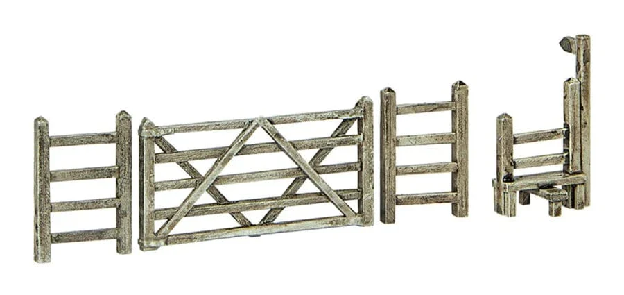 Bachmann Scenecraft 44-0530 OO Stile and Gates**