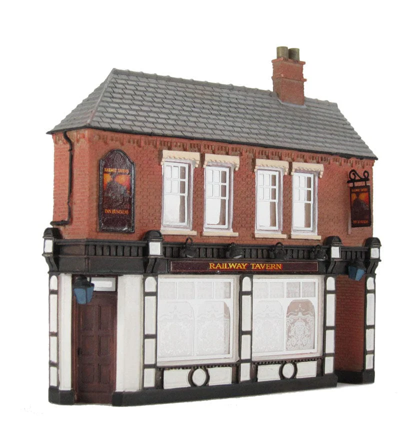 Bachmann Scenecraft OO 44-206 Low Relief Corner Pub - Image 2