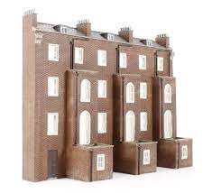 Bachmann Scenecraft 44-224 OO Low Relief Rear of Victorian Tenements