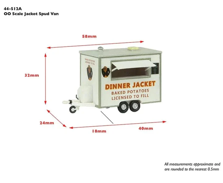 Bachmann Scenecraft 44-512A OO Jacket Spud Van - Image 2