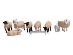 Bachmann Scenecraft OO 36-083 Sheep (9)