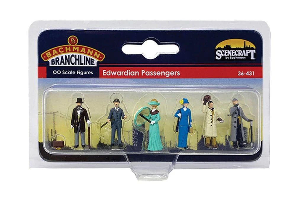 Bachmann Scenecraft OO Scale Edwardian Passengers - Image 2