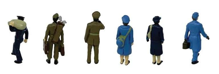 Bachmann Scenecraft OO Scale Embarking Service Personnel - Image 2