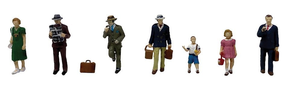 Bachmann Scenecraft OO Scale Post-War Era Figures Set A
