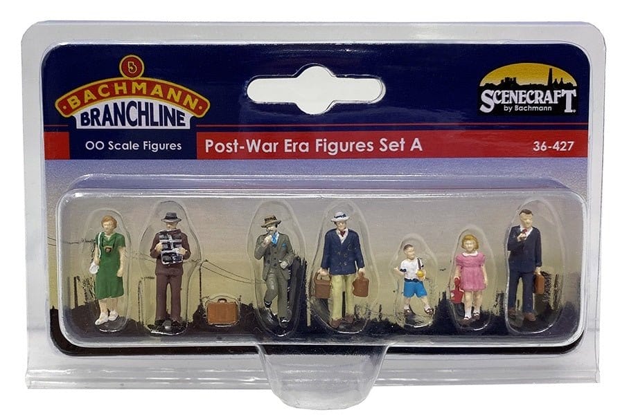 Bachmann Scenecraft OO Scale Post-War Era Figures Set A - Image 2