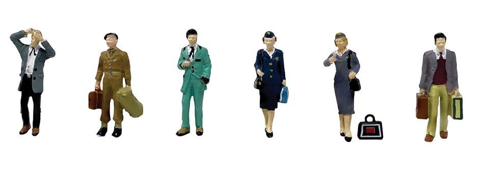 Bachmann Scenecraft OO Scale Post-War Era Figures Set C