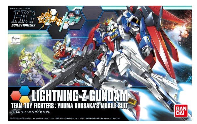Bandai 1/44 HGBF Lightning Z Gundam Build Fighters [5057943]
