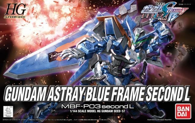 Bandai 5055601 1/144 HG Gundam Astray Blue Frame Second L