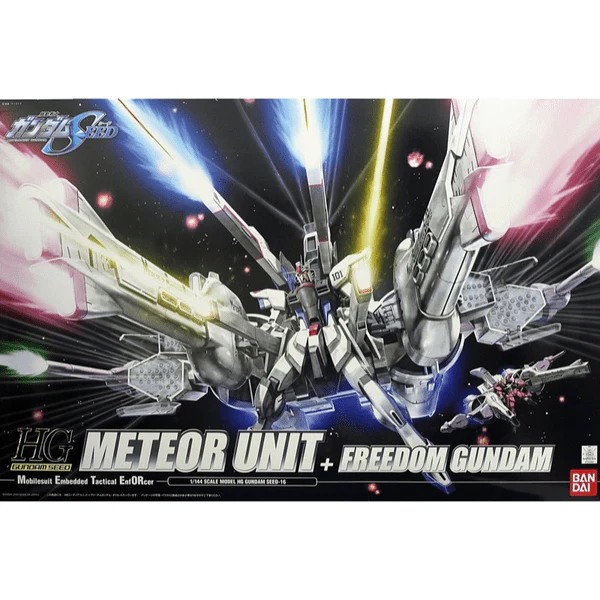 Bandai 5056809 1/144 HG Meteor Unit and Freedom Gundam