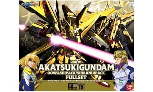 Bandai 5056816 1/100 Akatsuki Oowashi Shiranui Exclusive Gundam Seed Destiny