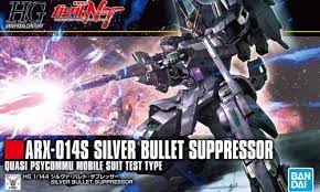 Bandai 5057694 HGUC 1/144 Silver Bullet Suppressor Plastic Model Kit