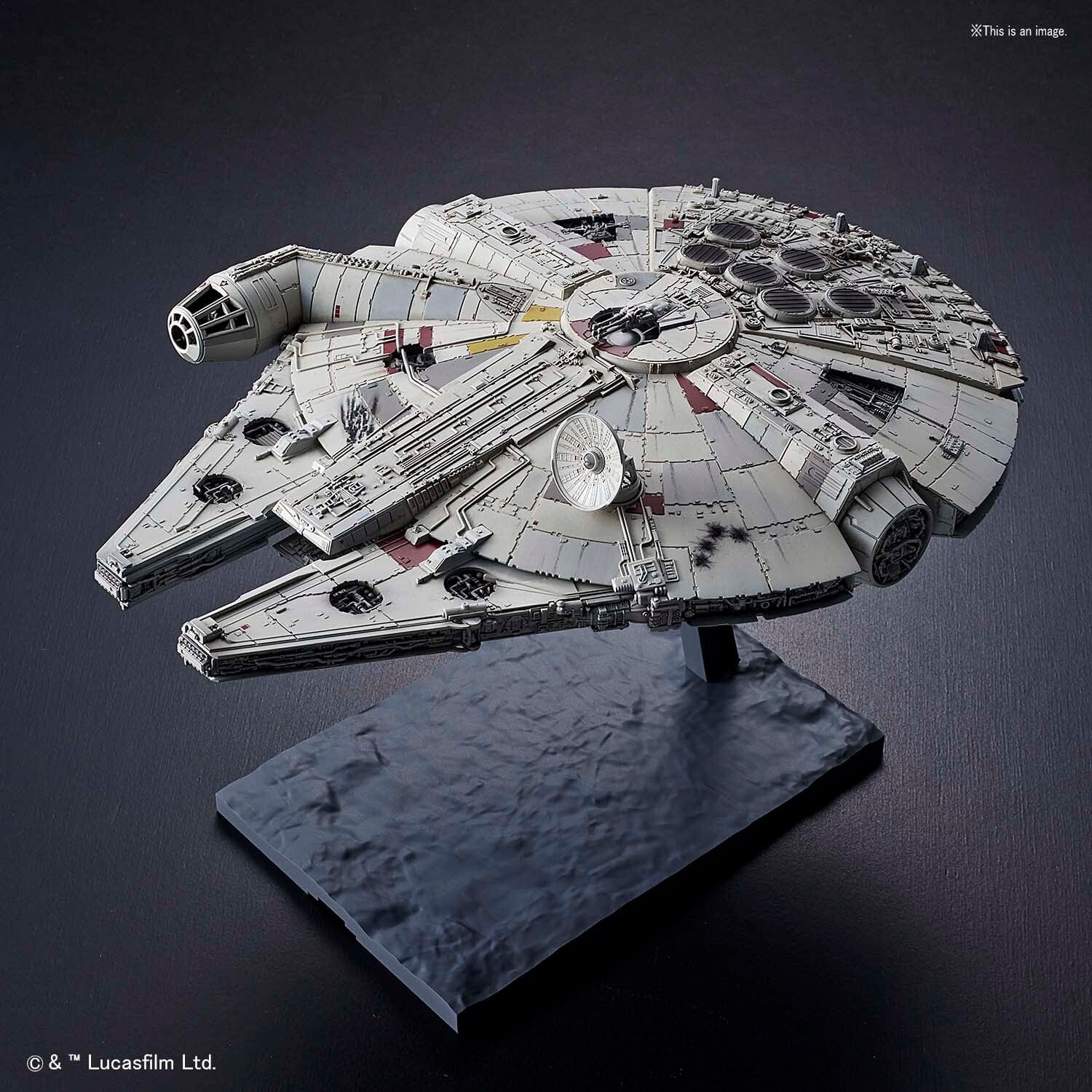 Bandai 5058195 1/144 Millennium Falcon (Star Wars:The Rise Of Skywalker) - Image 3