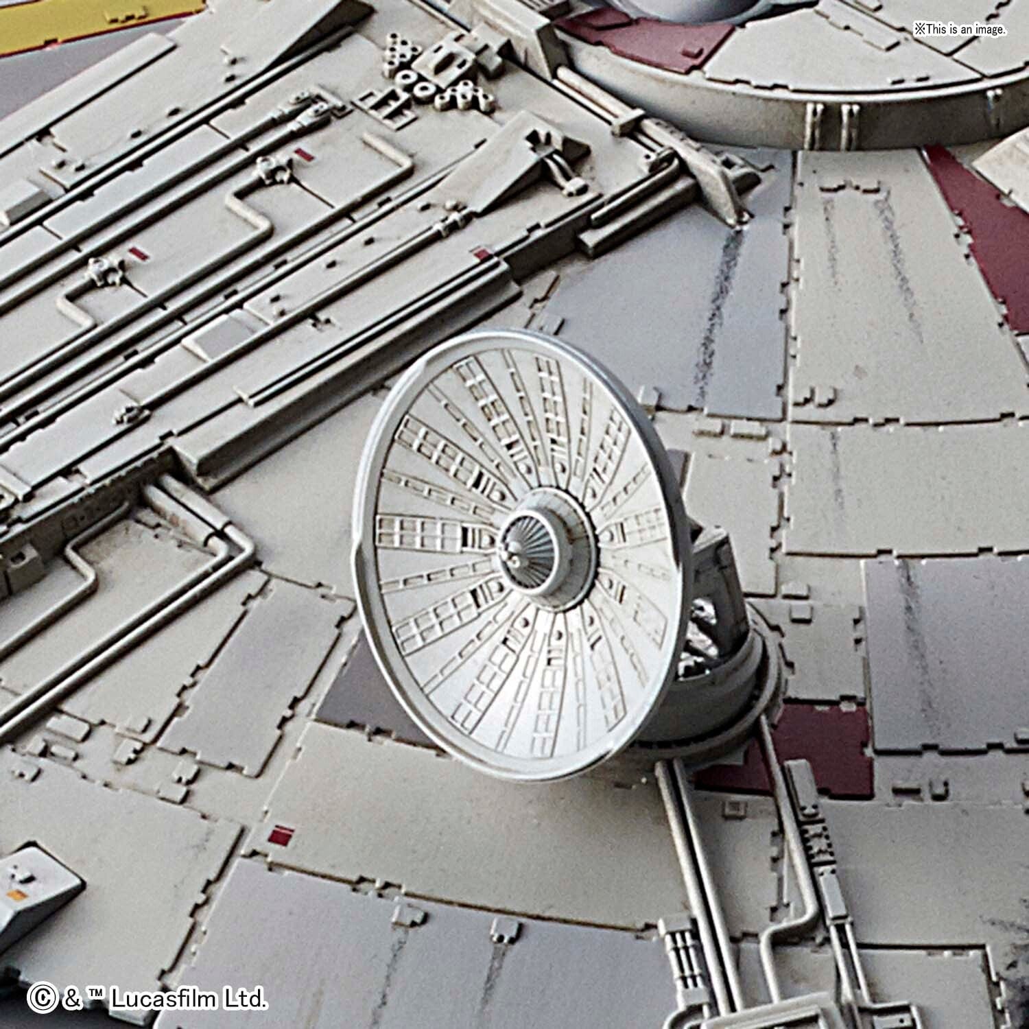 Bandai 5058195 1/144 Millennium Falcon (Star Wars:The Rise Of Skywalker) - Image 6