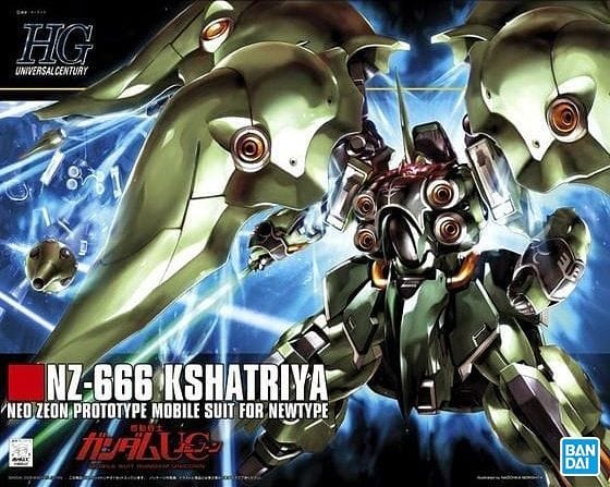 Bandai 1/144 HGUC NZ-666 Kshatriya [5058263]