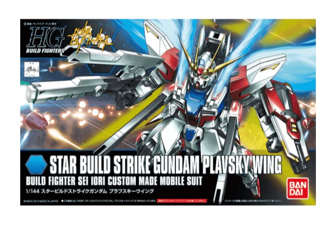 Bandai 5058789 HGBF 1/144 Star Build Strike Gundam Plavsky Wing Kit