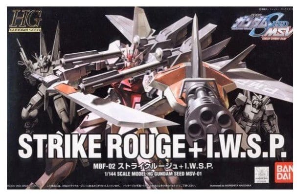 Bandai 5059142HG 1/144 Strike Rouge And IWSP Gundam Seed