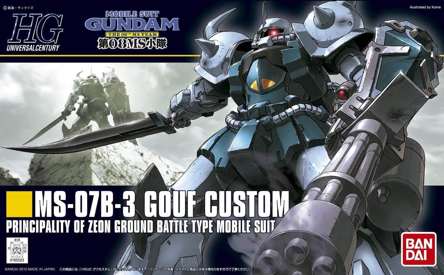 Bandai 5059165 1/144 HGUC Gouf Custom