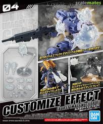 Bandai 5060694 CUSTOMIZE EFFECT (BURST SCENE Ver.) (GRAY)