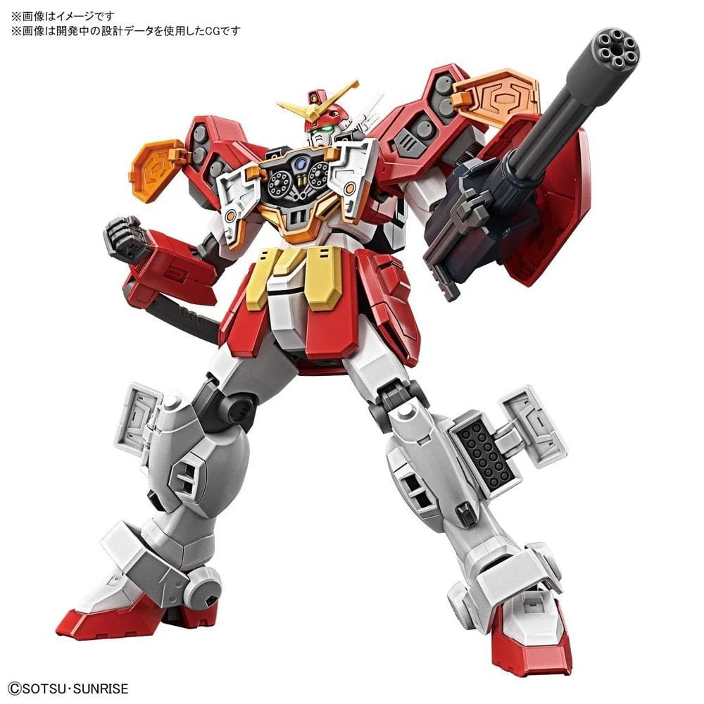 Bandai 5060745 HGAC 1/144 XXXG-01H Gundam HeavyArms - Image 2