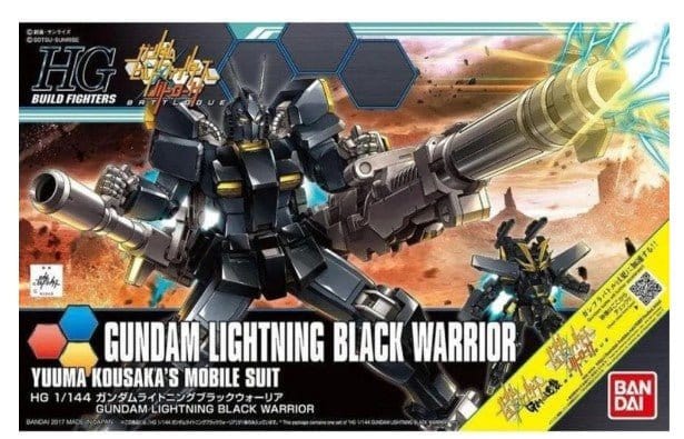 Bandai 5061216 HGBF 1/144 Lightning Black Warrior Gundam Build Fighters