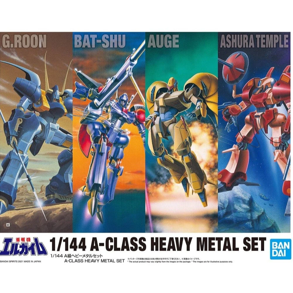 Bandai 50615441 1/144 A-Class Heavy Metal Set Heavy Metal L-Gaim