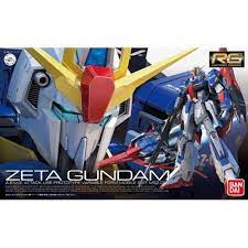 Bandai RG 1/144 Zeta Gundam Plastic Model Kit [5061599]