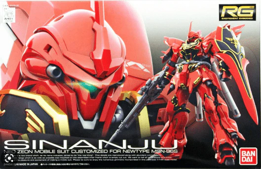 Bandai 5061619 1/144 RG MSN-06S Sinanju