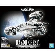 Bandai 5061795 Star Wars Vehicle Model Razor Crest (The Mandalorian) (Silver Coating Ver.)