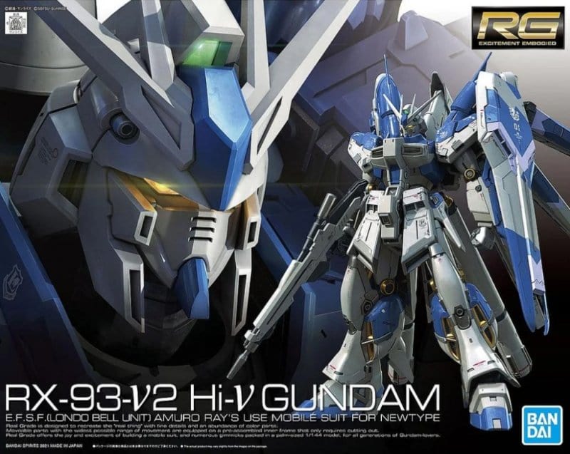 Bandai 5061915 1/144 RG RX-93-V2 Hi-NU Gundam