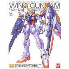 Bandai 5062839 MG 1/100 Wing Gundam Ver. Ka Plastic Model Kit