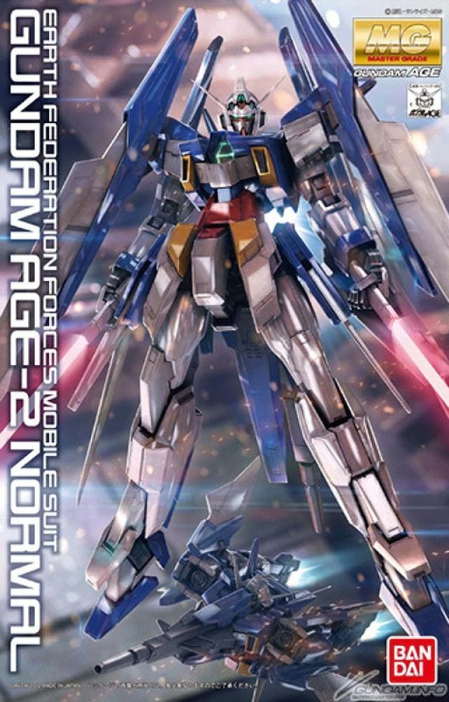 Bandai 5062843 MG 1/100 Gundam Age-2 Normal Plastic Model Kit
