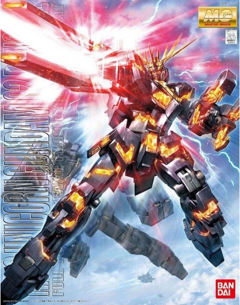 Bandai 5063045 MG 1/100 Rx-0 Unicorn Gundam 2 Banshee Plastic Model Kit