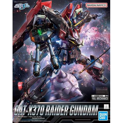 Bandai 5063349 Full Mechanics 1/100 Raider Gundam Plastic Model Kit