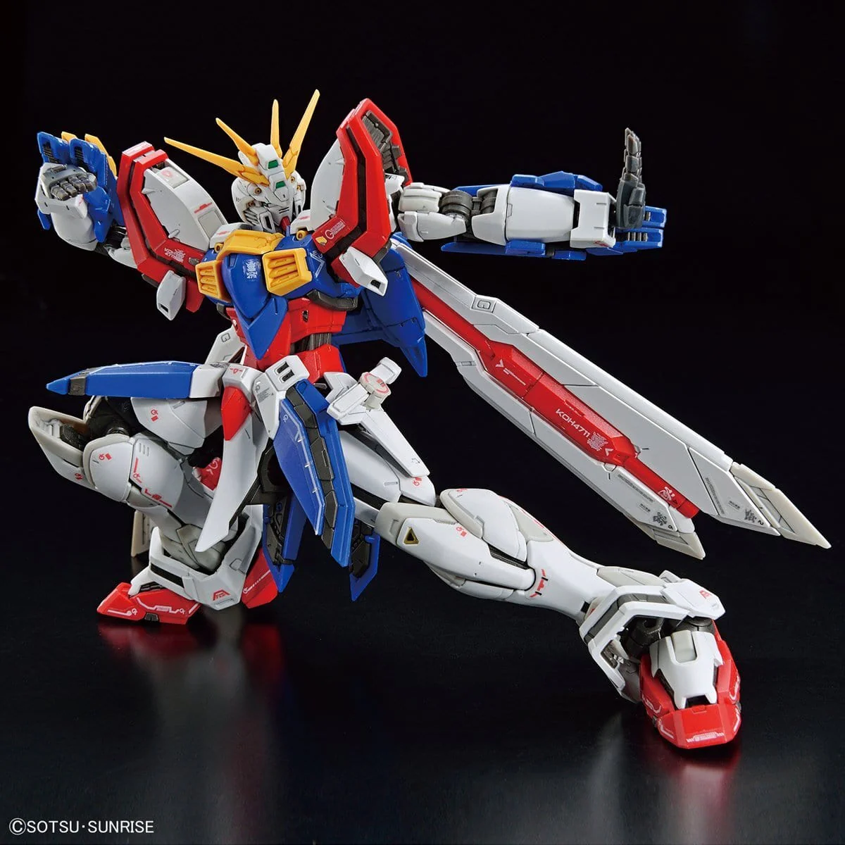 Bandai 5063358 1/144 RG Burning Gundam Mobile Fighter G Gundam Kit - Image 2