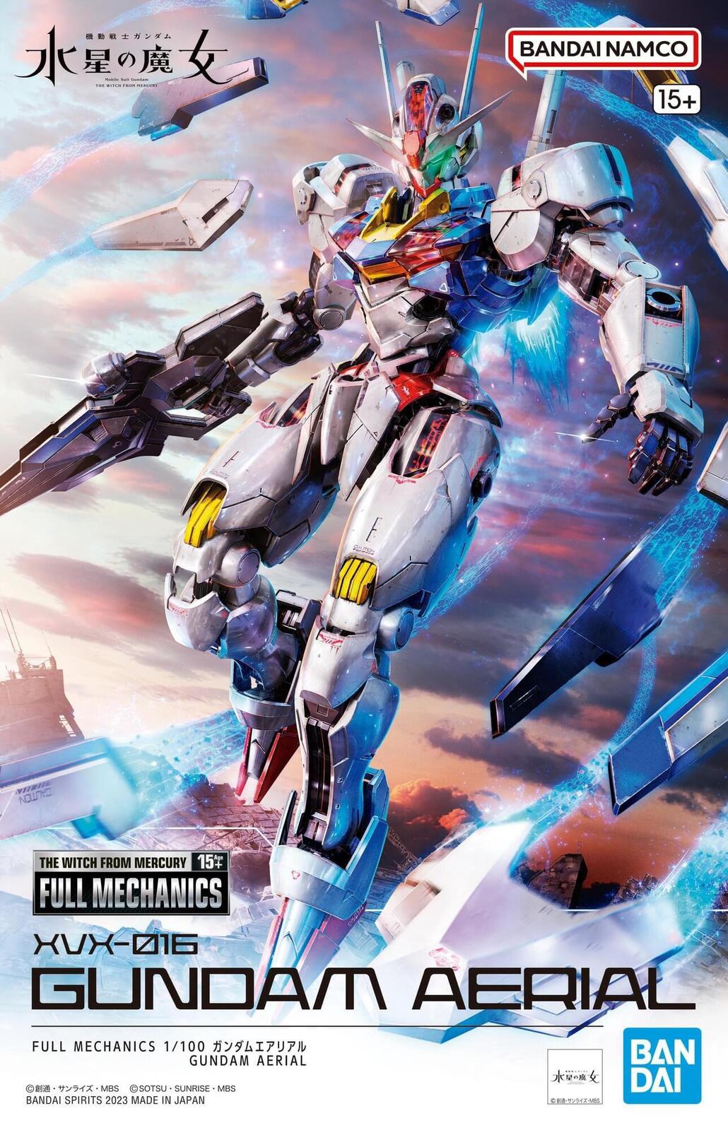 Bandai 5065090 1/100 Full Mechanics Gundam Aerial