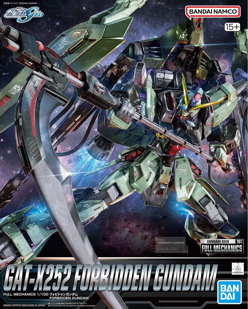 Bandai 5065429 1/100 Full Mechanics Forbidden Gundam