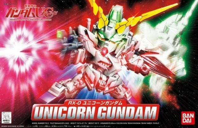 Bandai BB360 RX-0 Unicorn Gundam